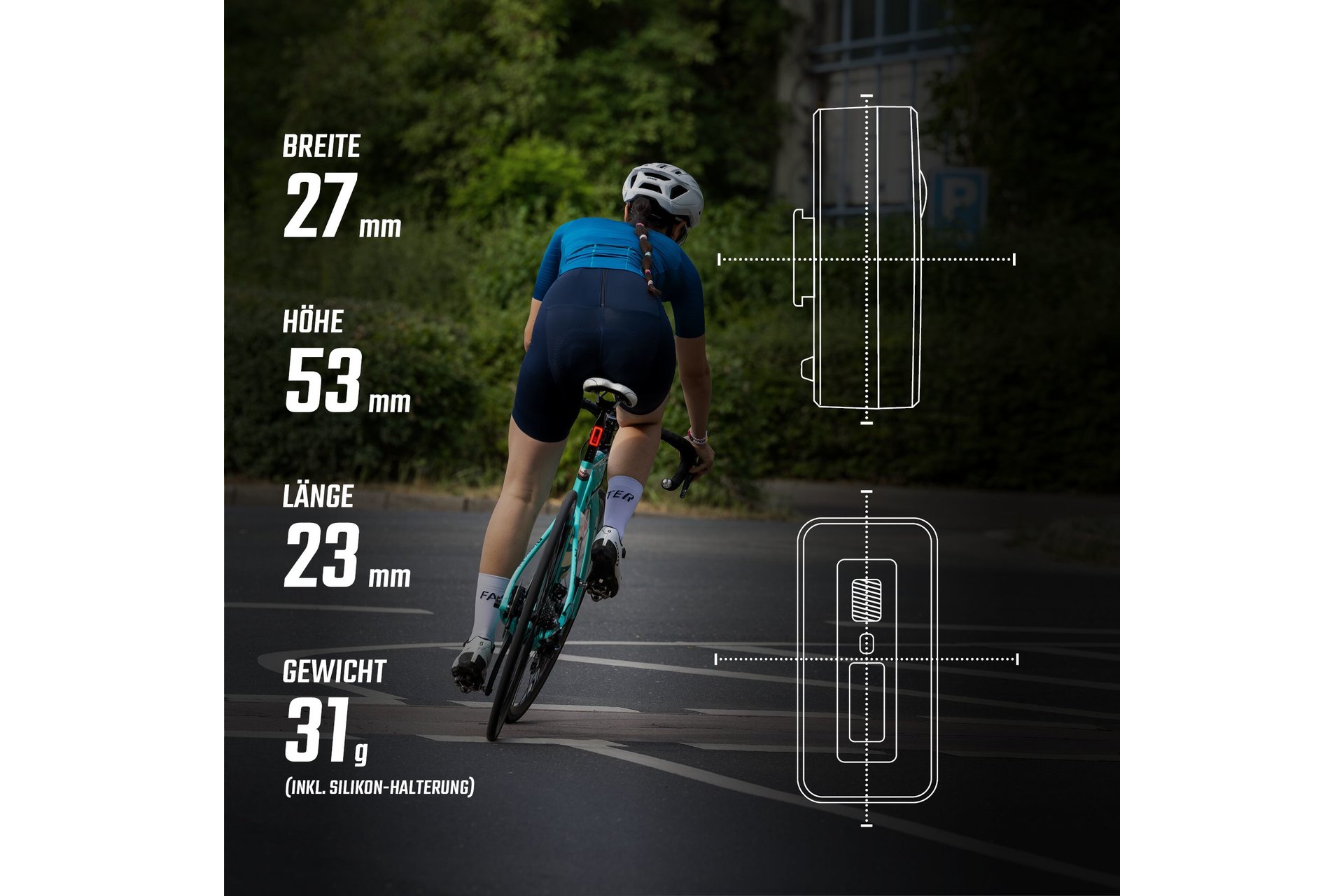 Sigma Hiro 70 R&uuml;cklicht