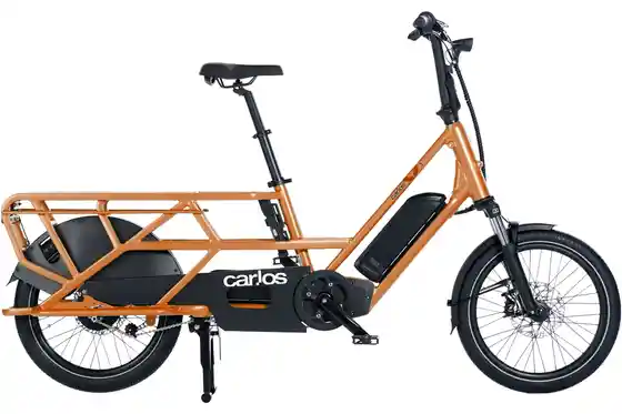 Aluminium - Lastenfahrräder - Carlos C1 - 522 Wh - 20 Zoll - Longtail