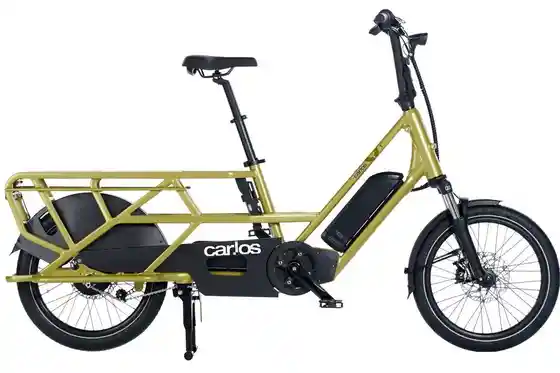 Aluminium - Lastenfahrräder - Carlos C1 - 522 Wh - 20 Zoll - Longtail