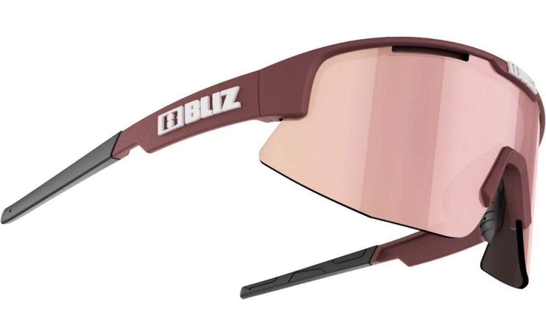 Bliz Matrix Small Matt Burgundy - Brown Rose Multi