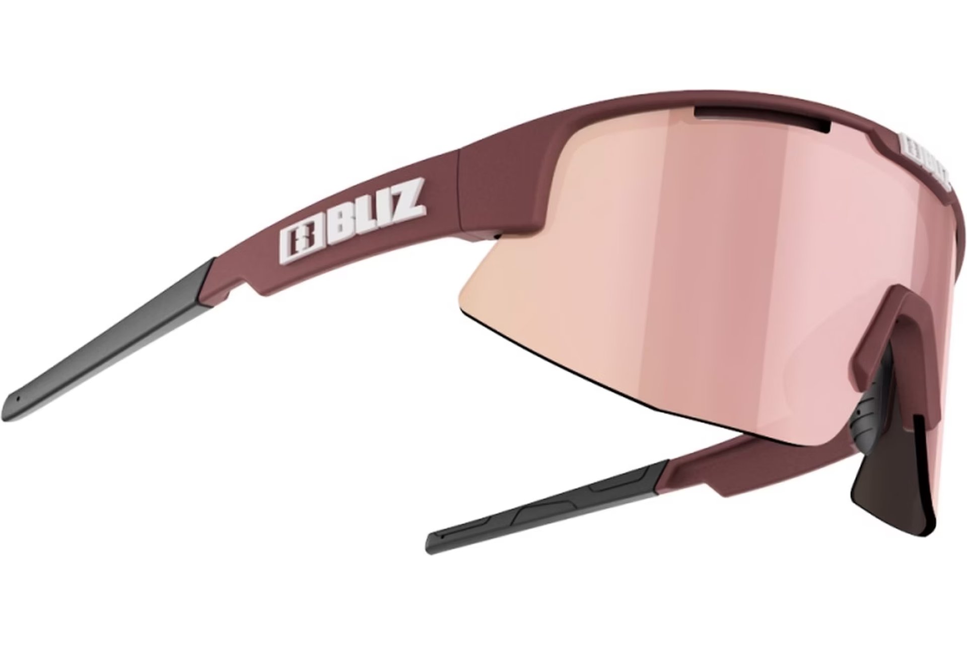 Bliz Matrix Small Matt Burgundy - Brown Rose Multi
