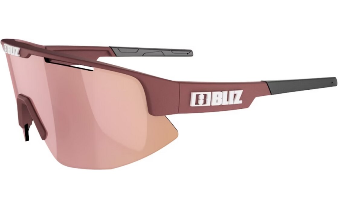 Bliz Matrix Small Matt Burgundy - Brown Rose Multi