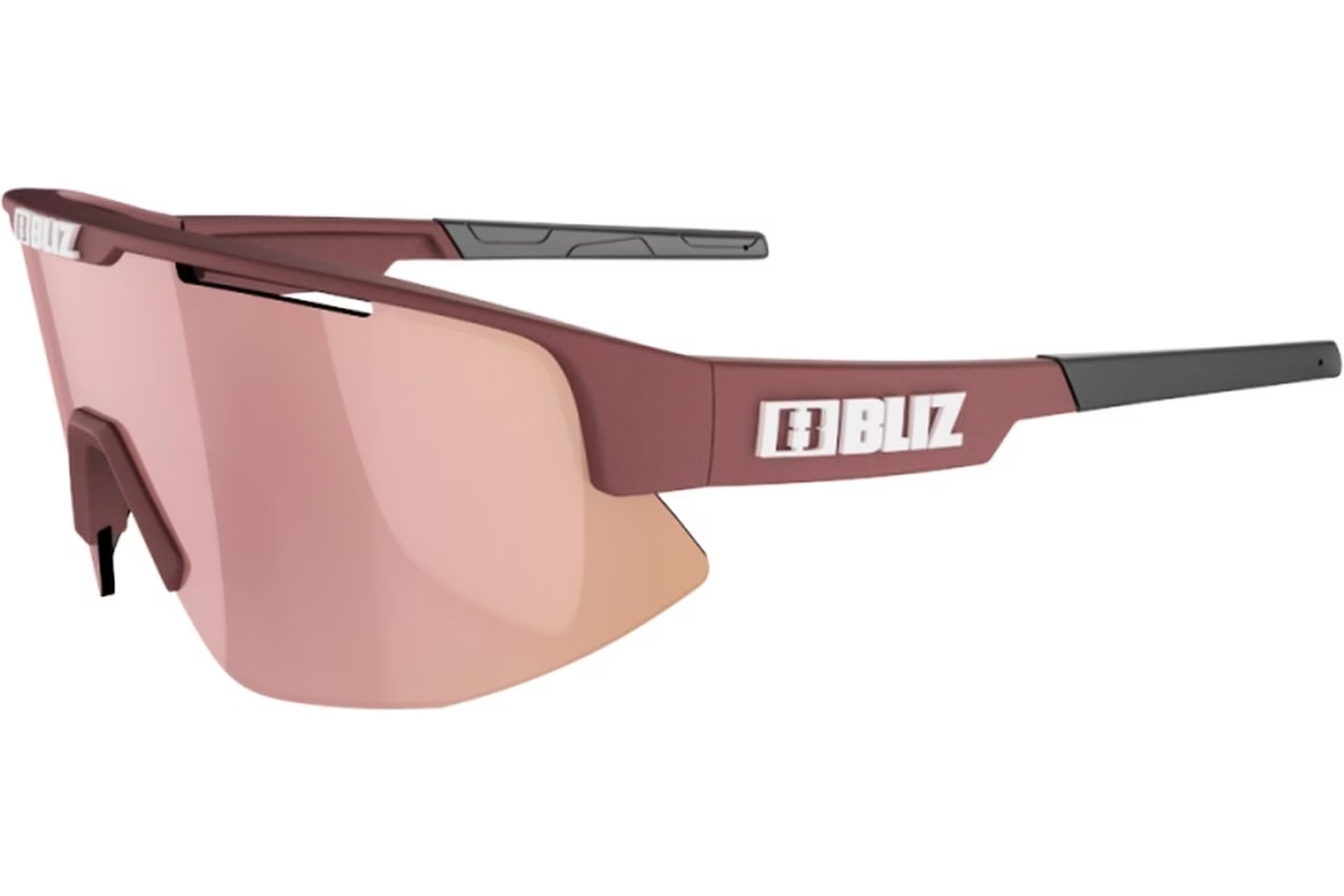 Bliz Matrix Small Matt Burgundy - Brown Rose Multi