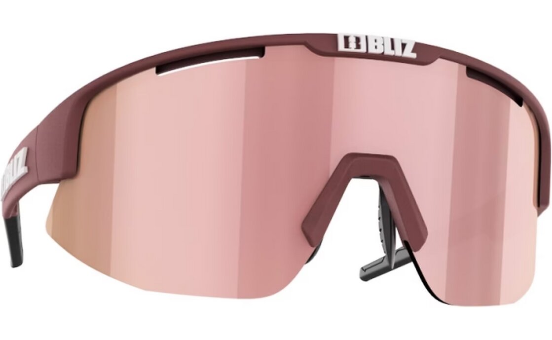 Bliz Matrix Small Matt Burgundy - Brown Rose Multi