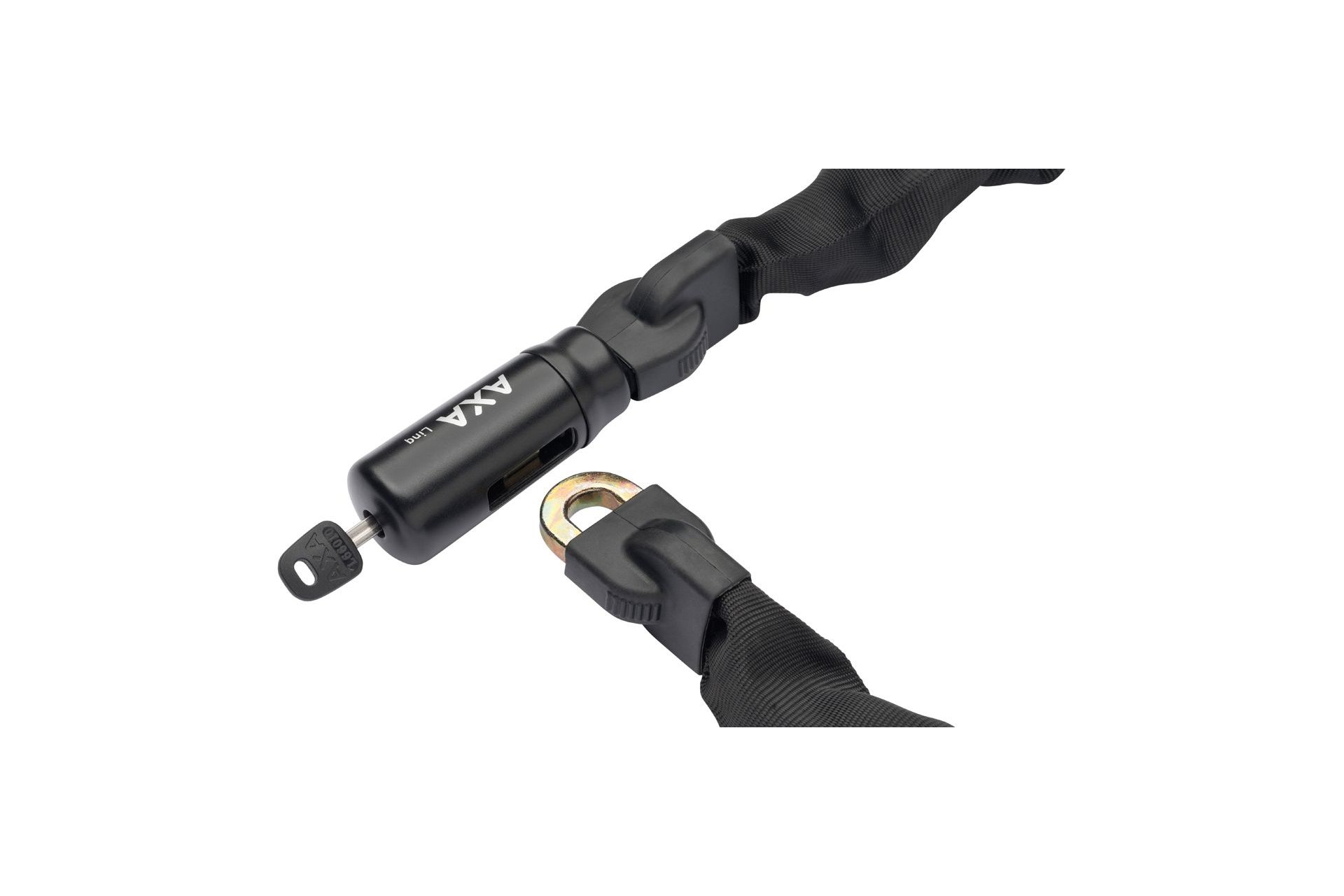 AXA Set Solid Plus Rahmenschloss + Linq City 100 Kette