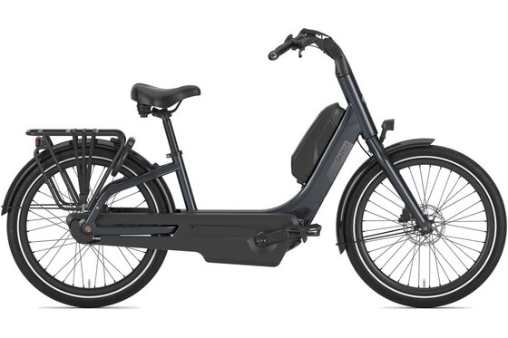 mit Beleuchtung - E-Bike City - Gazelle Easyflow C8 - 630 Wh - 24 Zoll - Tiefeinsteiger - 2026