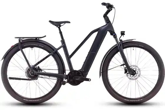 Schwarz - E-Bike-Pedelec - Cube Kathmandu Hybrid Comfort Pro 800 - 800 Wh - 28 Zoll - Trapez