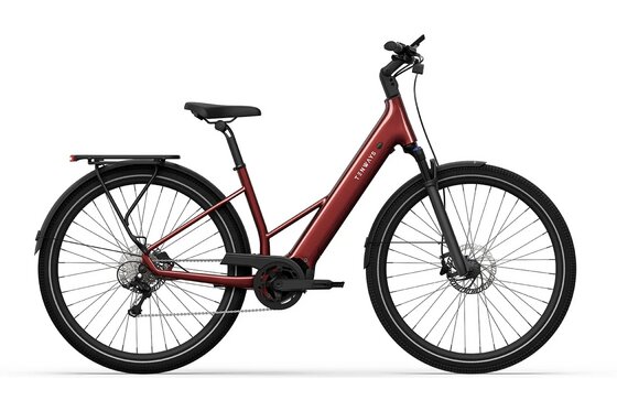 Damen - 28 Zoll - Mittelmotor - E-Bike-Pedelec - TENWAYS AGO Air - 561 Wh - 28 Zoll - Tiefeinsteiger - 2026