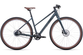 Damen - Crossbikes-Fitnessbikes - Cube Hyde Pro - 2022 - 28 Zoll - Damen Sport