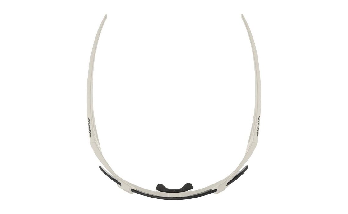 Alpina Hawkeye S QV cool-grey matt / Varioflex rainbow mirror lens