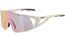 Alpina Hawkeye S QV cool-grey matt / Varioflex rainbow mirror lens