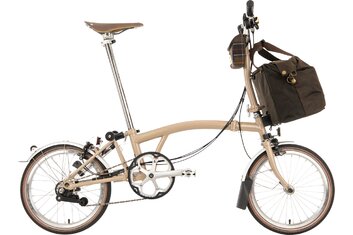Faltrad-Klapprad - Brompton Barbour Edition - 2022 - 16 Zoll - Faltrahmen
