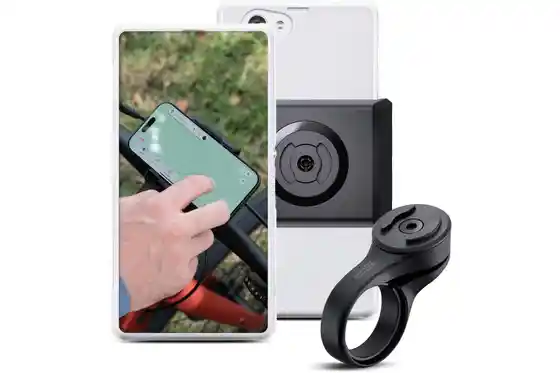 am Lenker - Handyhalterungen - SP Connect Bike Bundle Universal Phone Holder