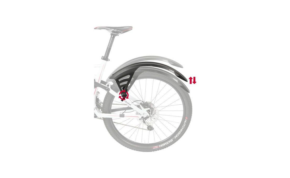 Zefal Steckschutzblech Deflector RS75 Rear Mudgard