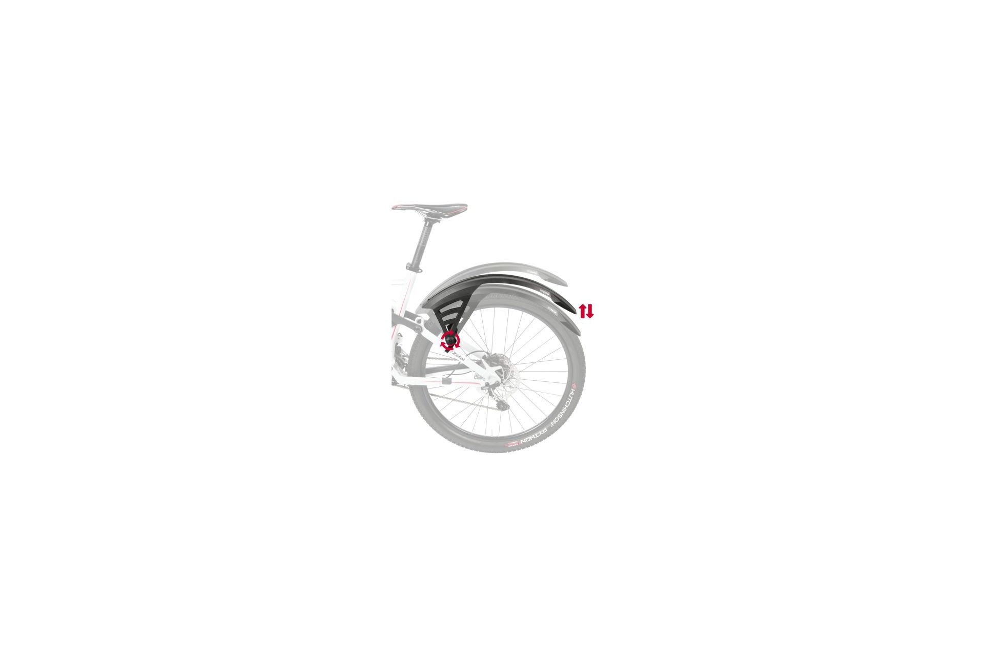 Zefal Steckschutzblech Deflector RS75 Rear Mudgard