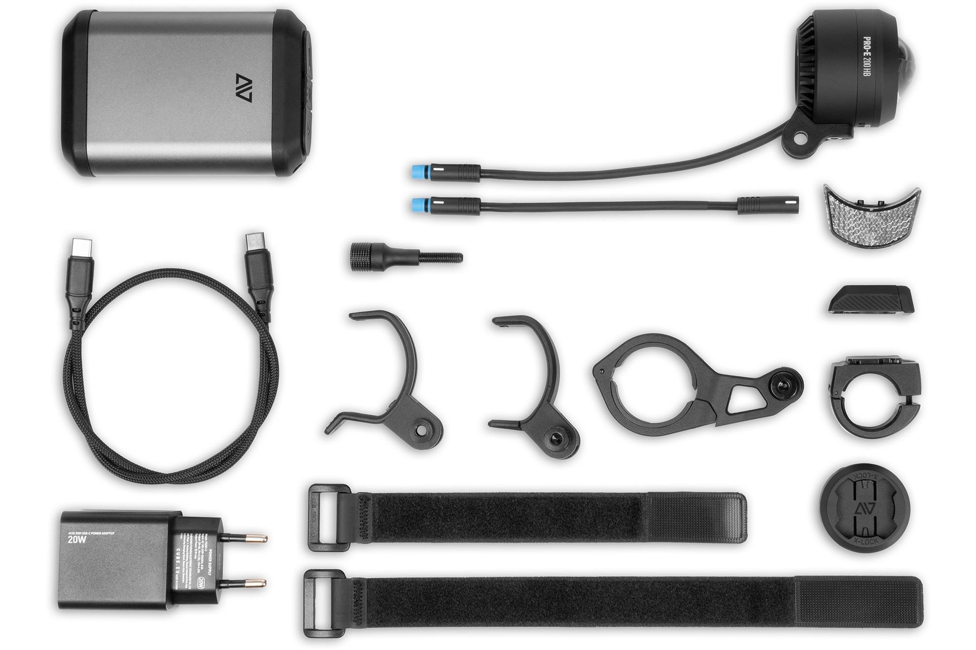 Cube ACID Frontlicht Pro-E 200 HB Powerbank