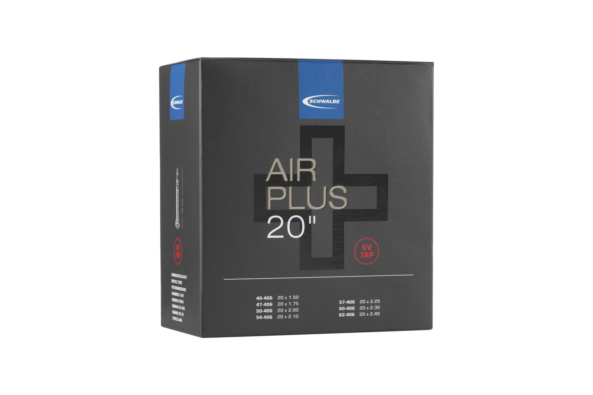 Schwalbe SV7AP Air Plus Schlauch 20 Zoll - 40 mm
