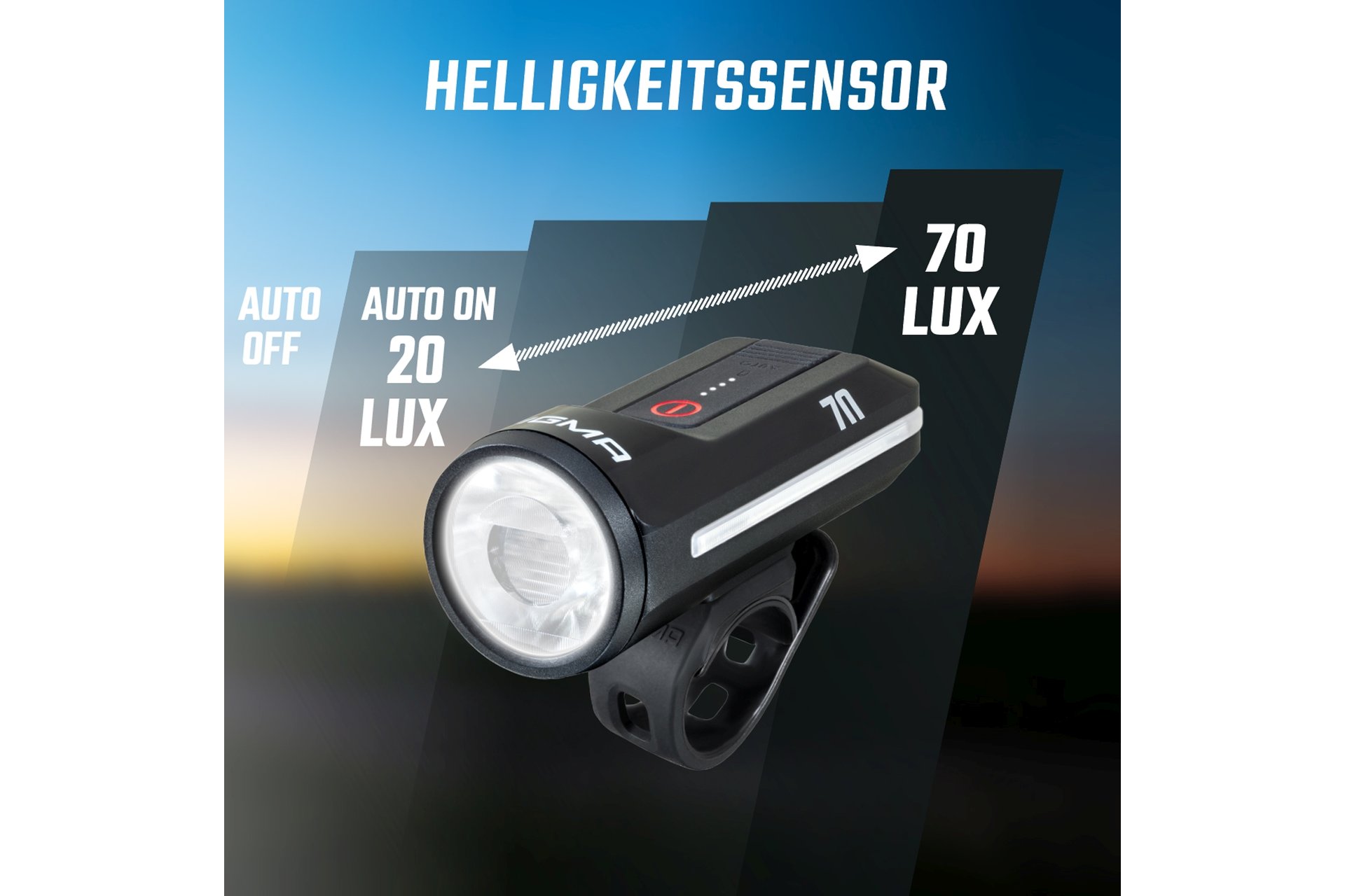 Sigma Aura 70 Frontlicht - StVZO