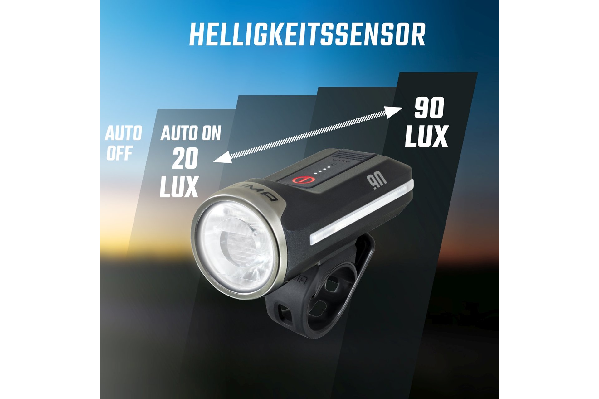 Sigma Aura 90 Frontlicht - StVZO