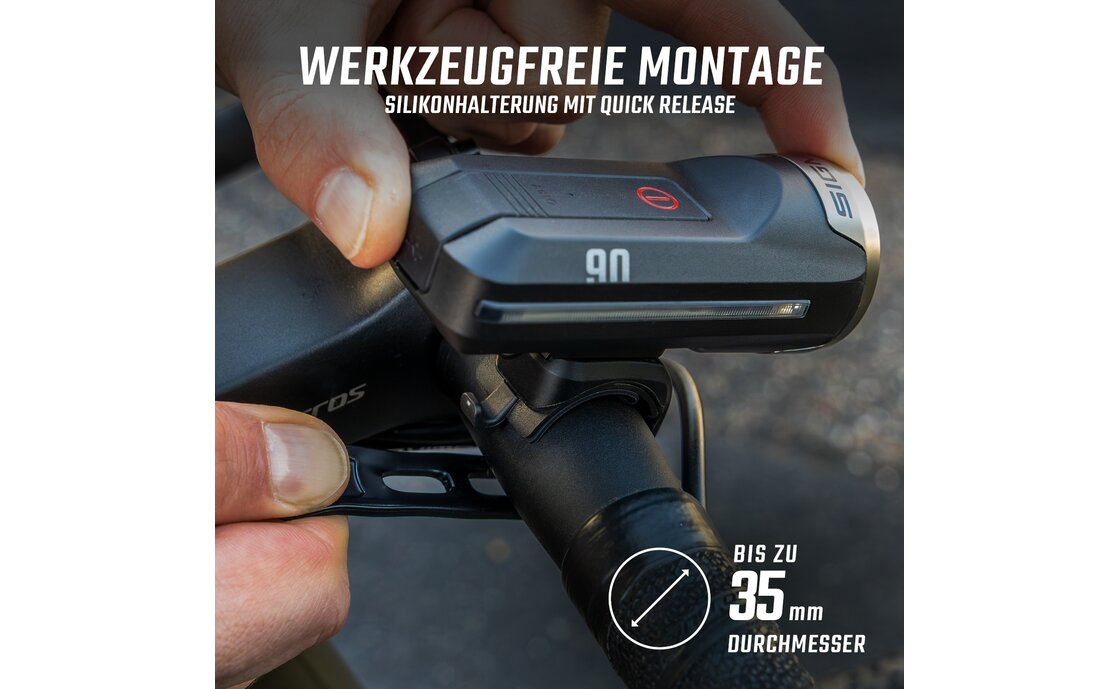 Sigma Aura 90 Frontlicht - StVZO