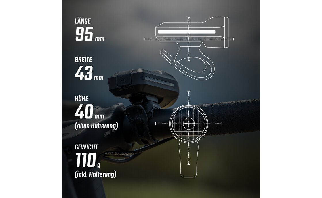 Sigma Aura 90 Frontlicht - StVZO
