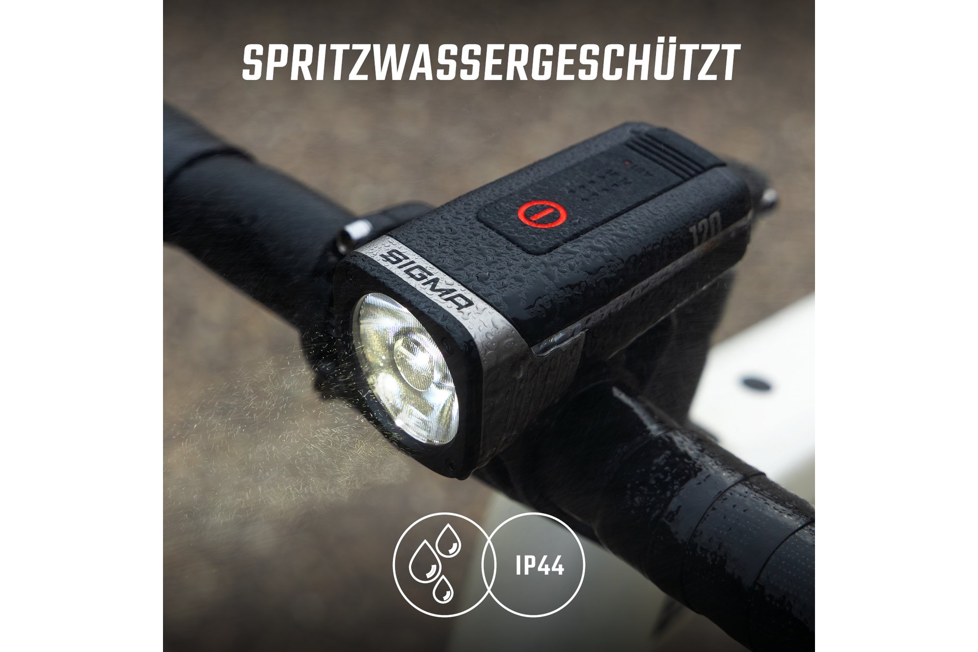 Sigma Aura 120 Link Frontlicht - StVZO
