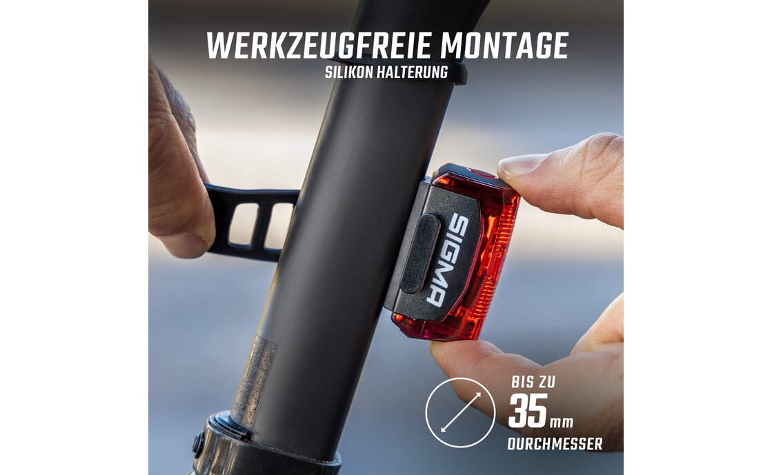 Sigma Hiro 30 R&uuml;cklicht - StVZO