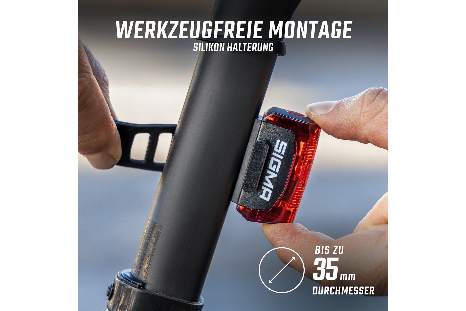 Sigma Hiro 30 R&uuml;cklicht - StVZO