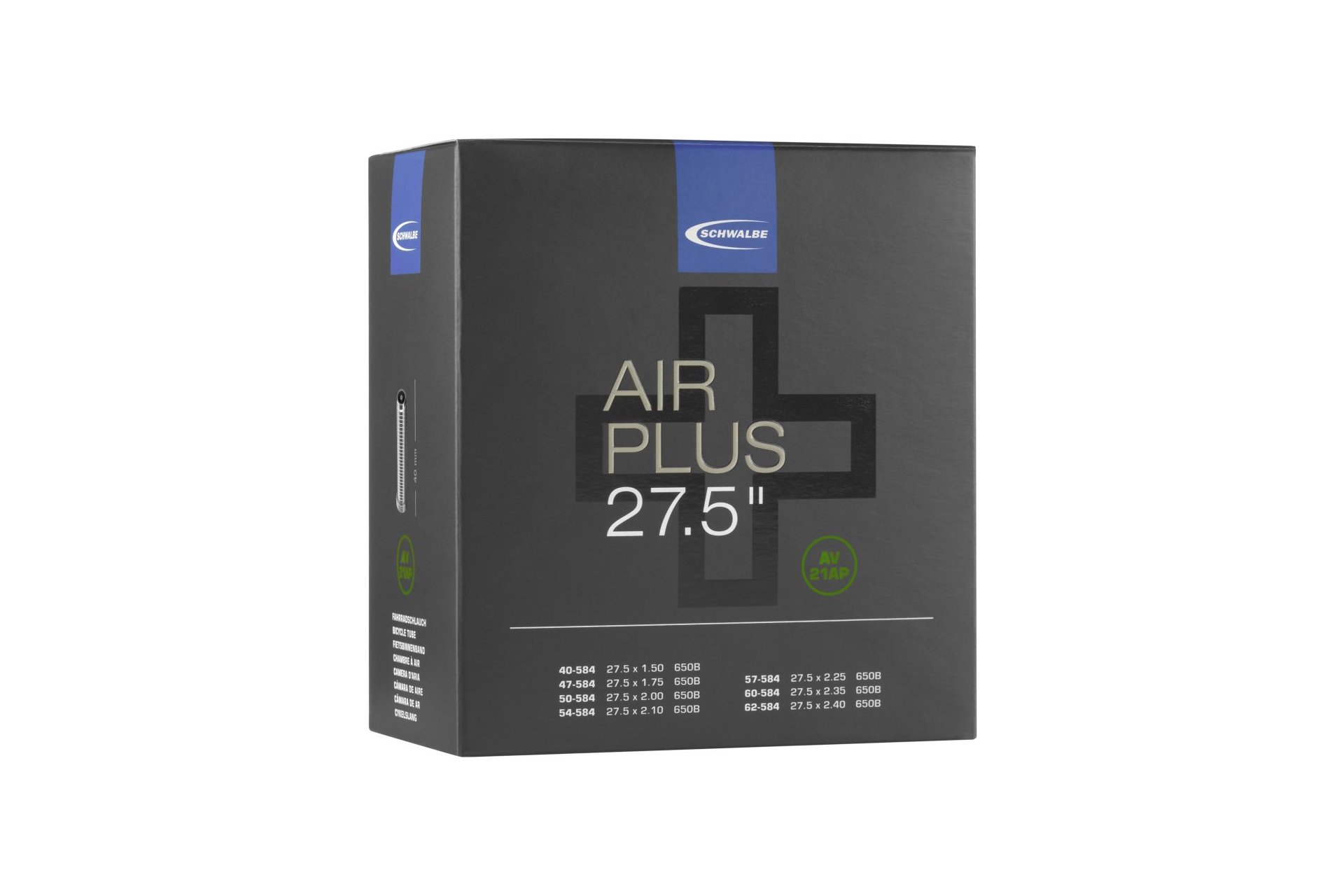 Schwalbe AV21AP Air Plus Schlauch 27,5 Zoll - 40 mm