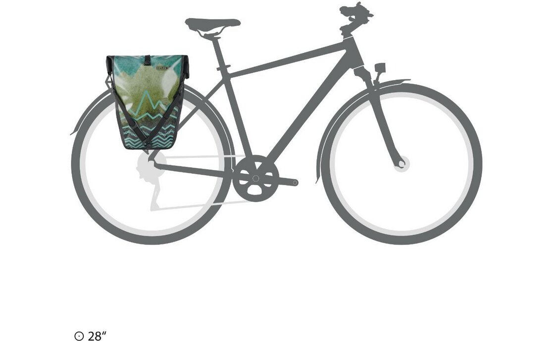 Ortlieb Back-Roller Design Single Sierra - Einzeltasche