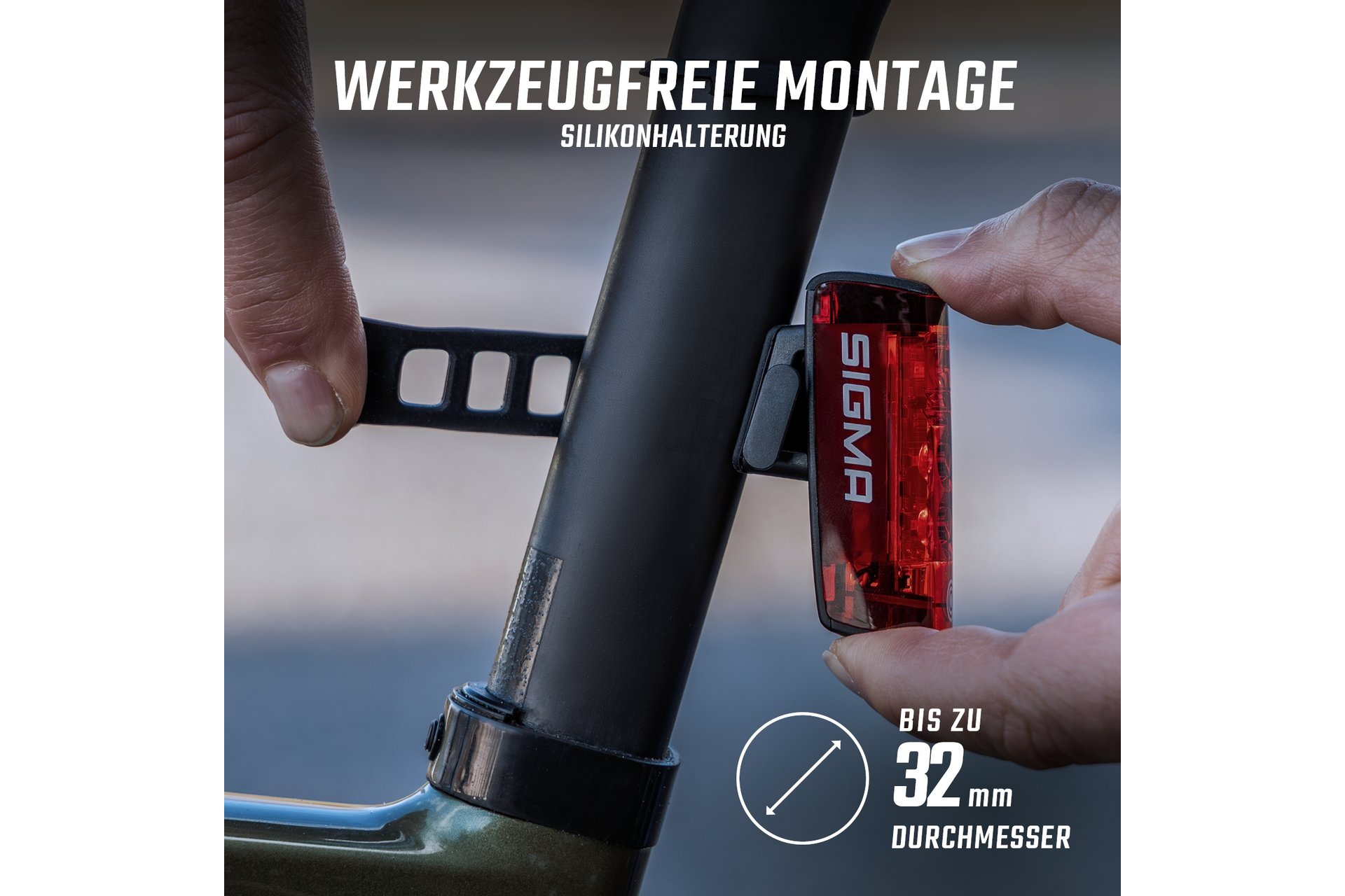 Sigma Hiro 50 R&uuml;cklicht - StVZO