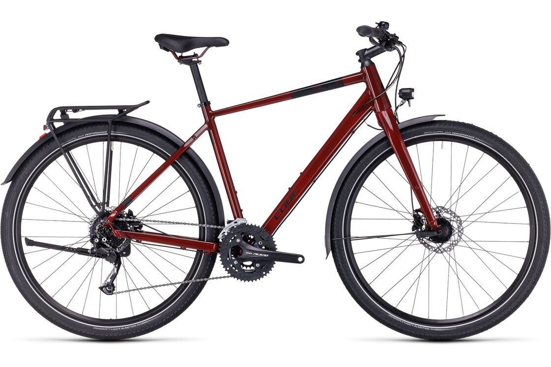 Stilvolle Trekking Fahrrad Herren Bildernull