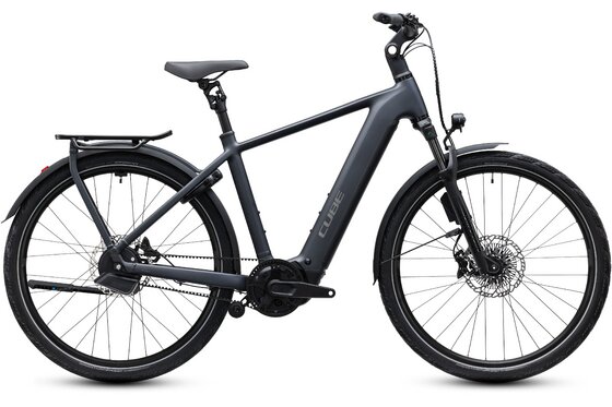mit Beleuchtung - E-Bike City - Cube Kathmandu Hybrid Deluxe EXC 800 - 800 Wh - 28 Zoll - Diamant - 2027