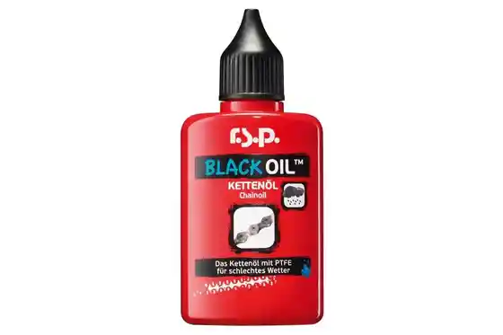 Schmiermittel - RSP Black Oil Kettenöl nass, Tropfflasche - 50ml