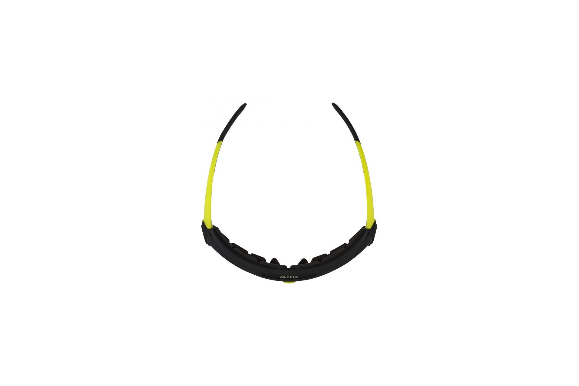 Alpina 5W1NG Q black neon yellow matt / yellow mirror lens