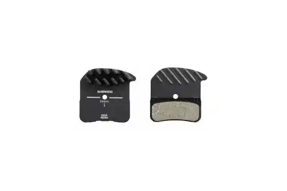 Bremsbeläge für Scheibenbremsen - Shimano Scheibenbremsbeläge H03A Resin Typ H Kühlrippen