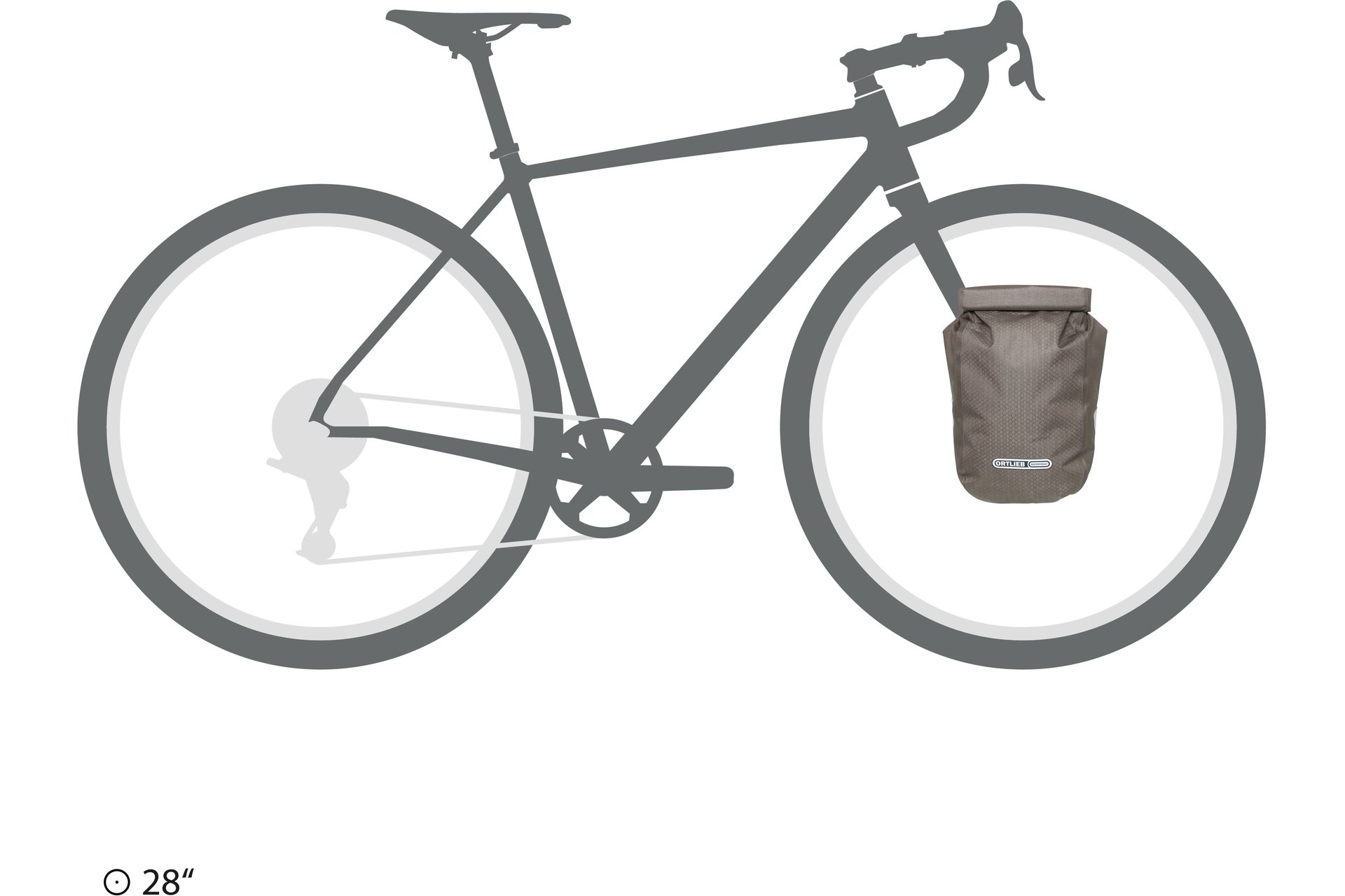 Ortlieb Fork-Pack - Einzeltasche 5,8L