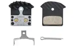 Shimano Scheibenbremsbeläge J04C-MF Metall mit Kühlrippen