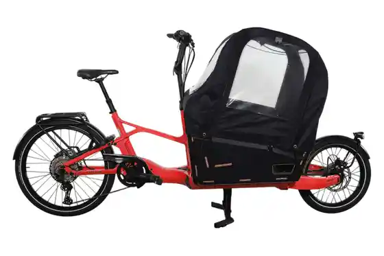 Aluminium - Lastenfahrräder - Kettler Cargoline FS 800 + Paket - 750 Wh - 26 Zoll - Long John