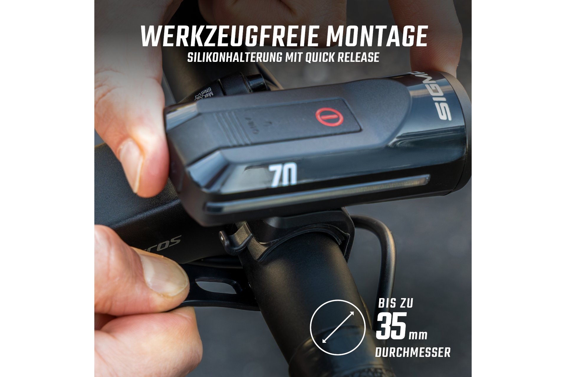 Sigma Aura 70 & Hiro 10 Beleuchtungsset - StVZO