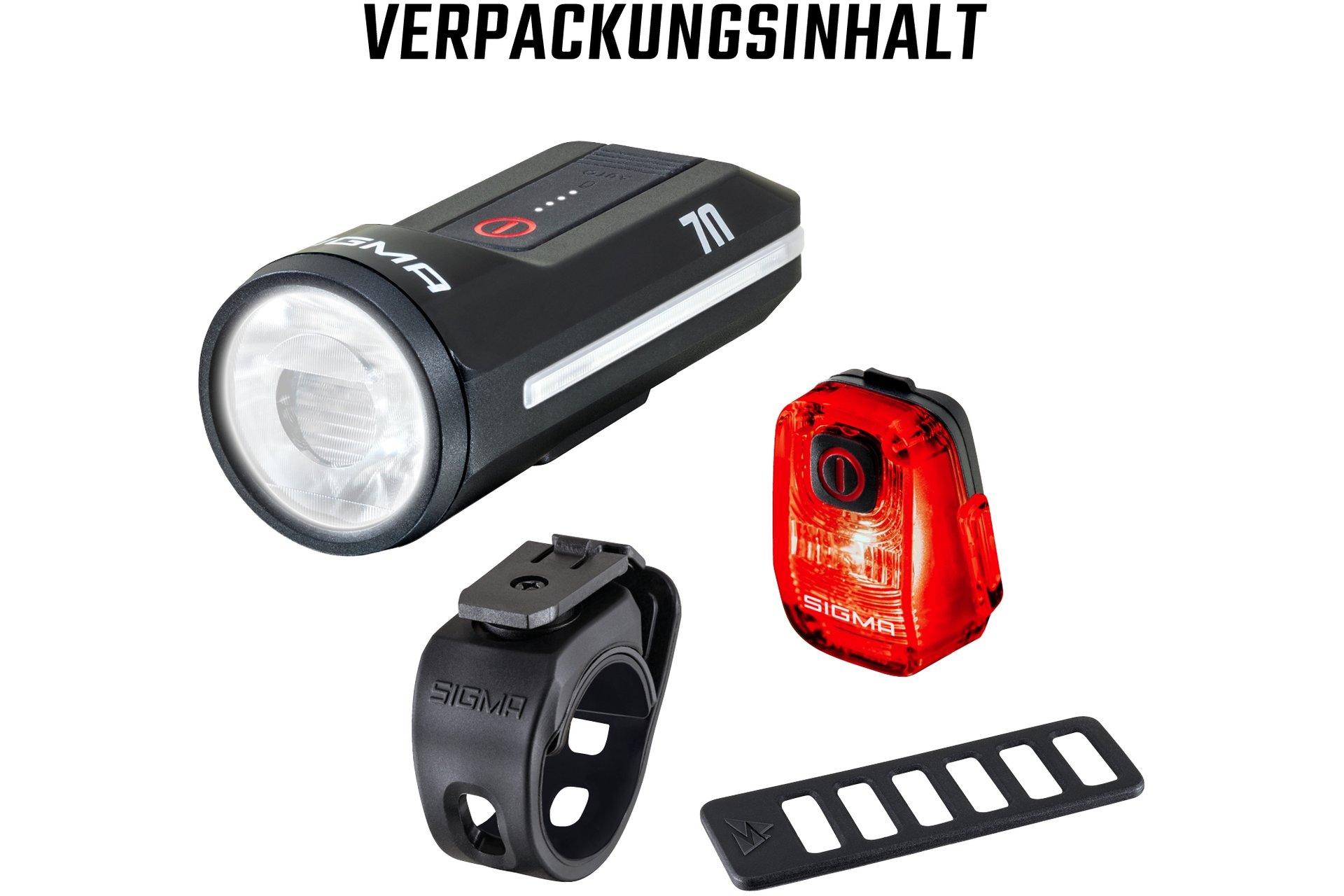 Sigma Aura 70 & Hiro 10 Beleuchtungsset - StVZO