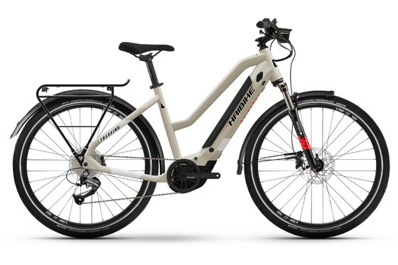 Kettenschaltung - E-Bike-Pedelec - Haibike Trekking 4 - 500 Wh - 27,5 Zoll - Trapez