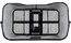 Hinterradkorb Basil Base XL MIK, engmaschig