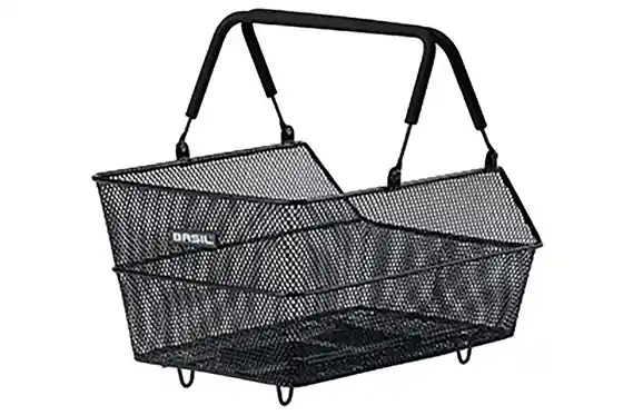 Fahrradtaschen & Körbe - Hinterradkorb Basil Cento S MIK, feinmaschig