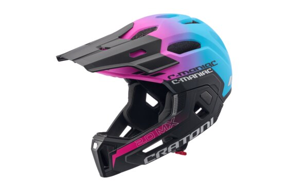 Kinnbügel abnehmbar - Downhill & Fullface Helme - Cratoni C-Maniac 2.0 MX