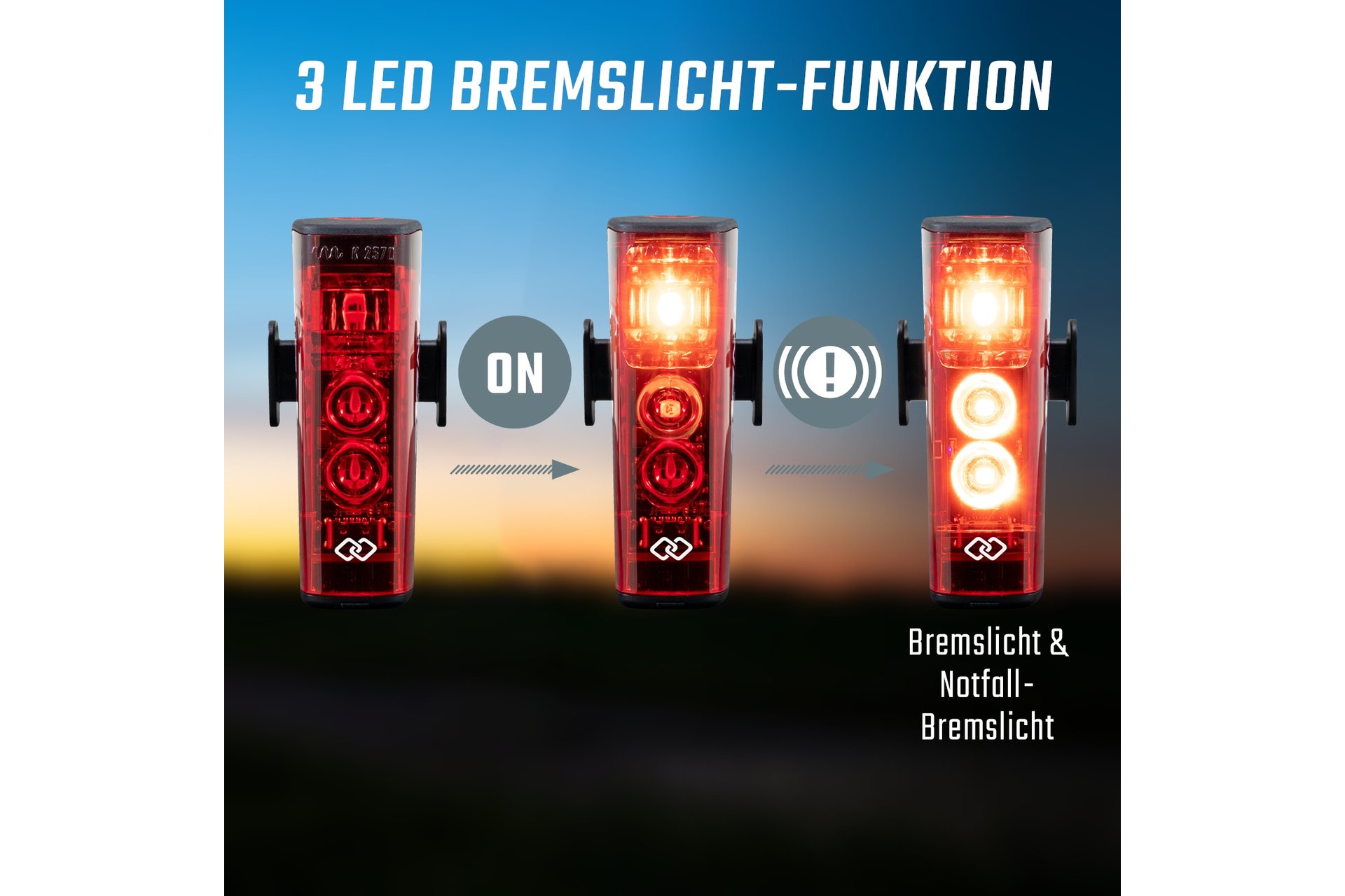 Sigma Aura 120 & Hiro 50 Link Beleuchtungsset - StVZO