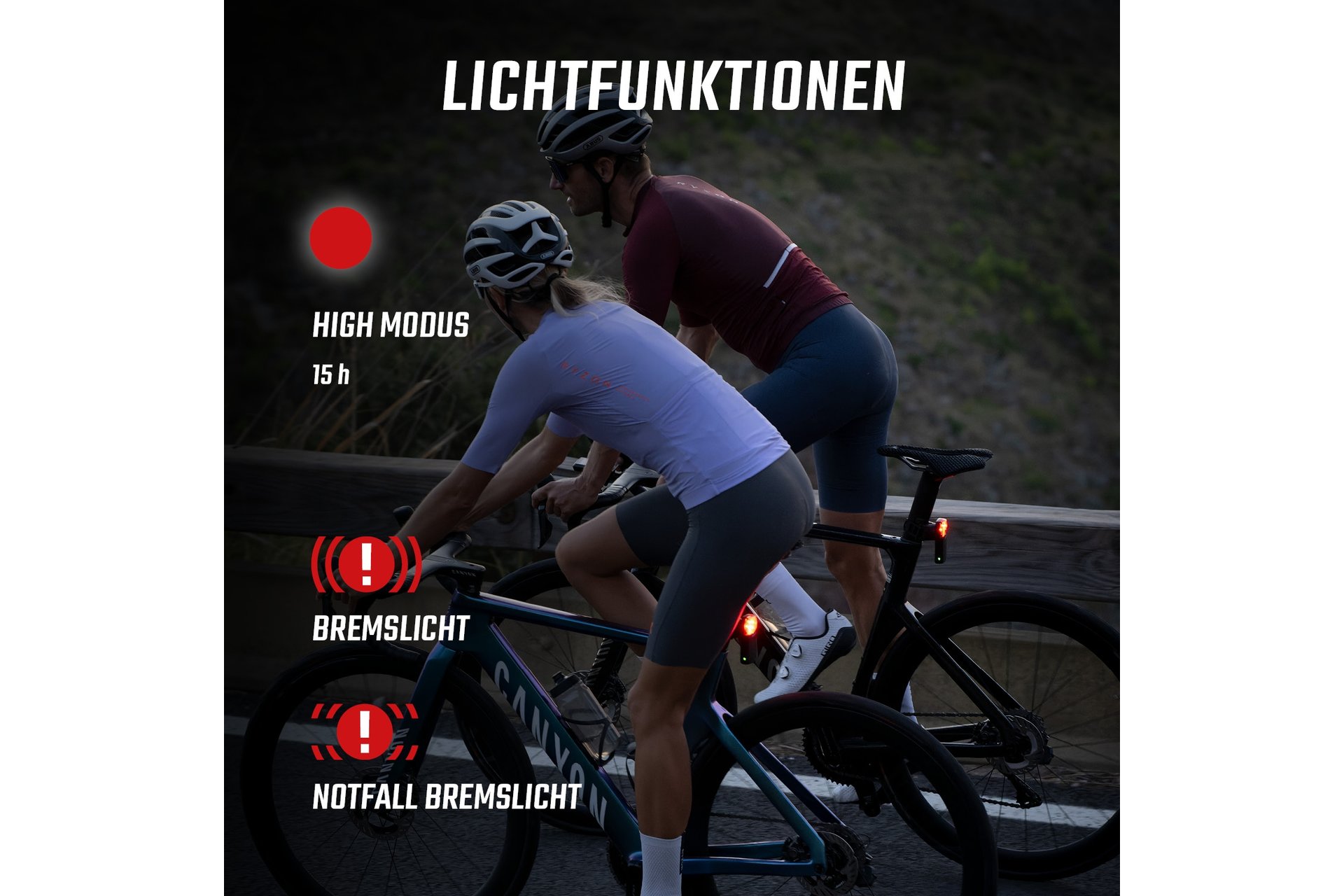 Sigma Aura 120 & Reco 80 Link Beleuchtungsset - StVZO