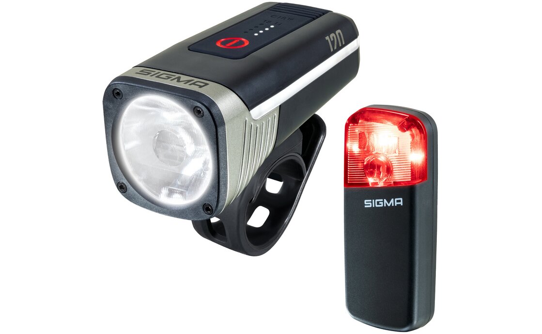 Sigma Aura 120 & Reco 80 Link Beleuchtungsset - StVZO