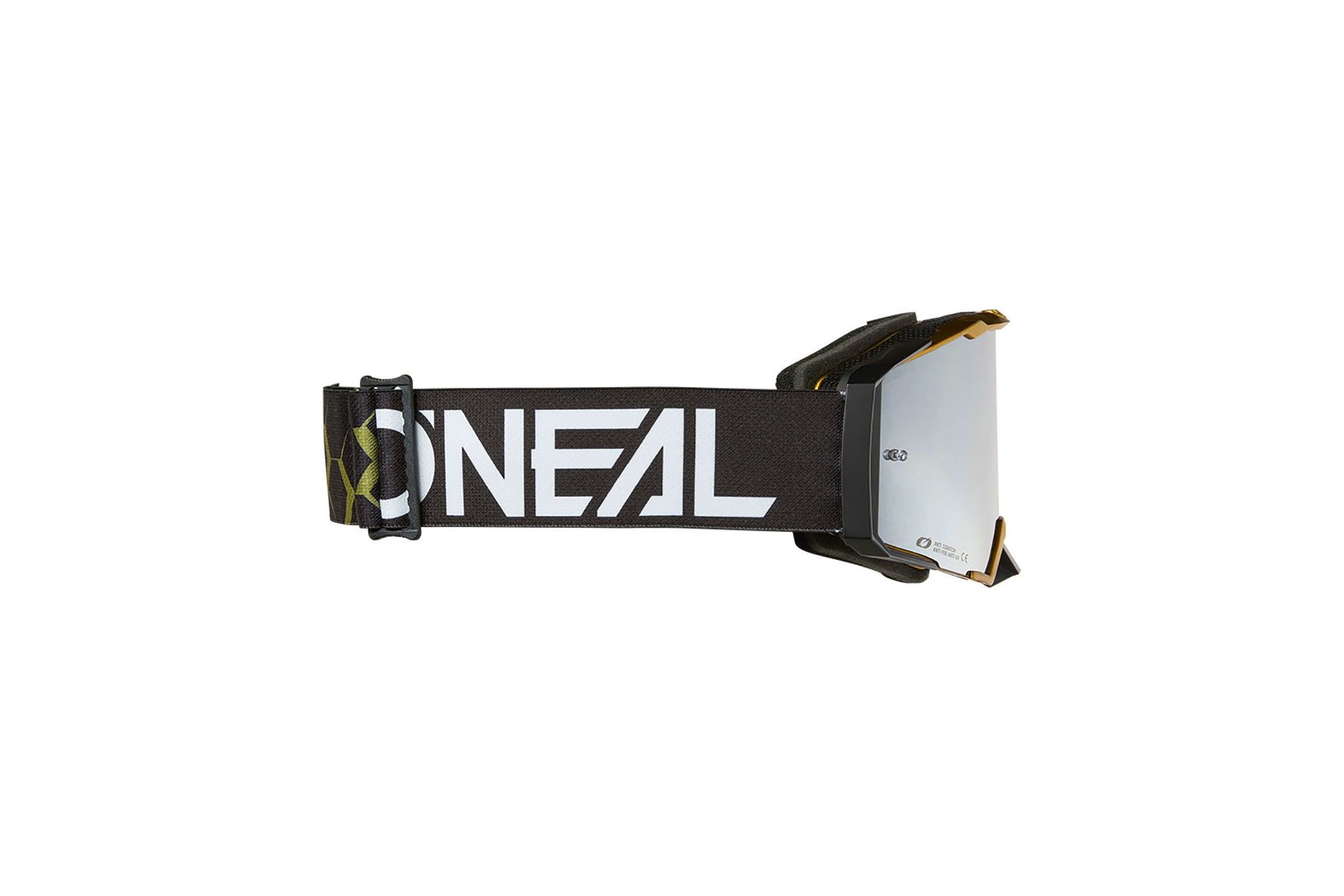 O'Neal B-33 Goggle Hexa black/gold - silver mirror
