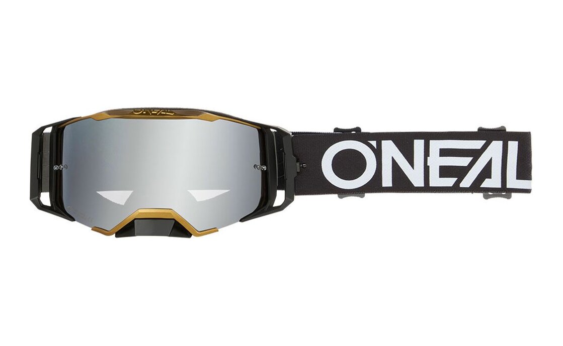 O'Neal B-33 Goggle Hexa black/gold - silver mirror